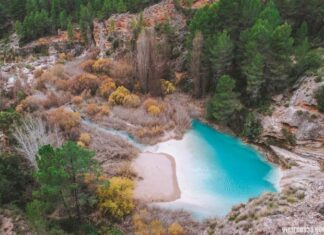 Las Chorreras del Cabriel: paraĆso en EnguĆdanos (Cuenca) Las Chorreras de EnguĆdanos, en la SerranĆa de Cuenca
