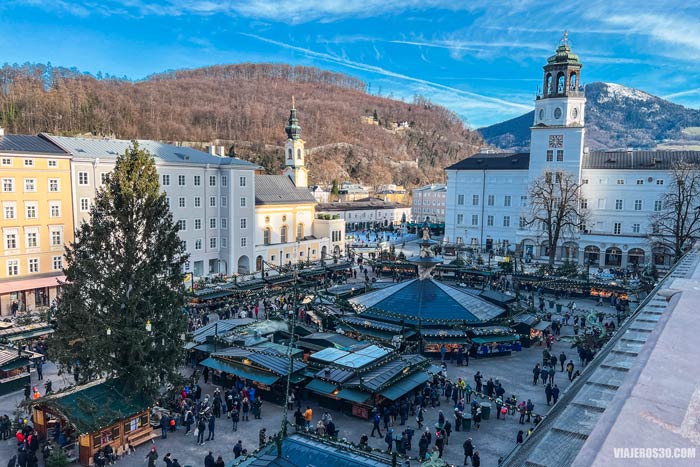 Christkindlmarkt, mercado de Navidad de Salzburgo