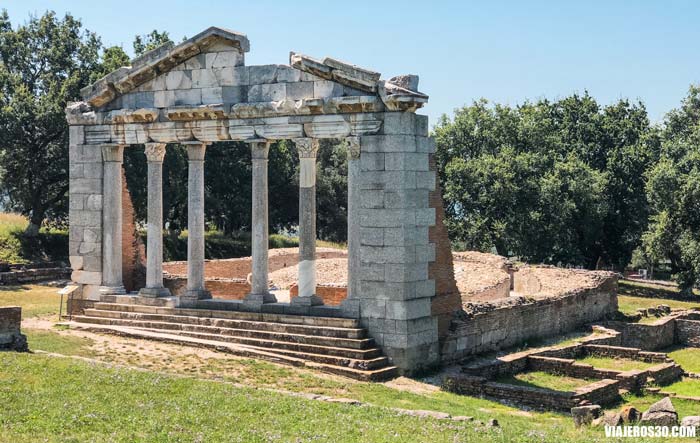 Ruinas de Apolonia en Albania.