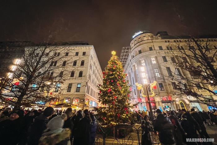 Mercados navideños de Budapest