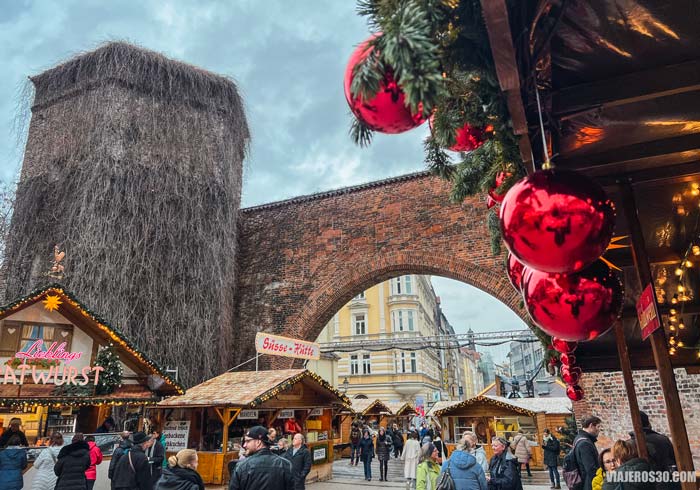 Mercadillo en Sendlinger Tor.