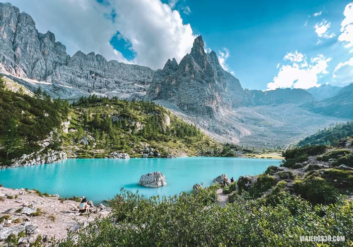 Lago Sorapis, Ruta por Dolomitas en coche