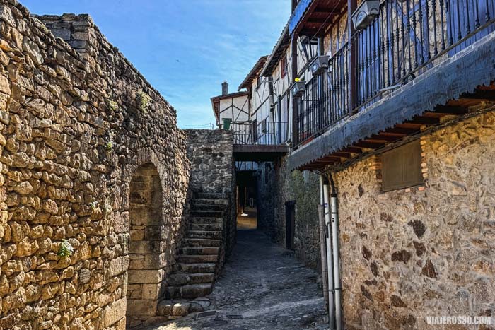Muralla de Miranda del Castañar.