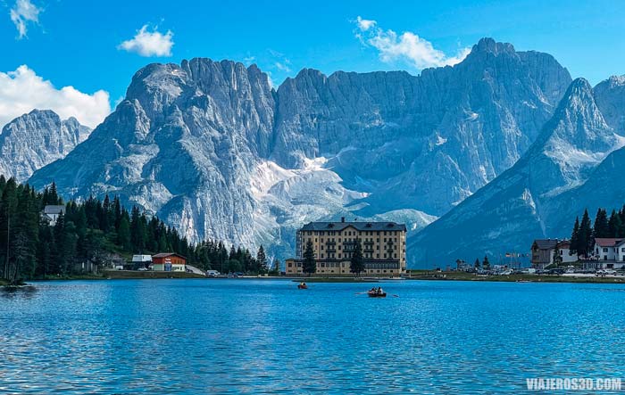Lago Misurina, ruta pior Dolomitas en una semana
