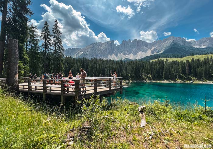 Visitar mirador del Lago Carezza