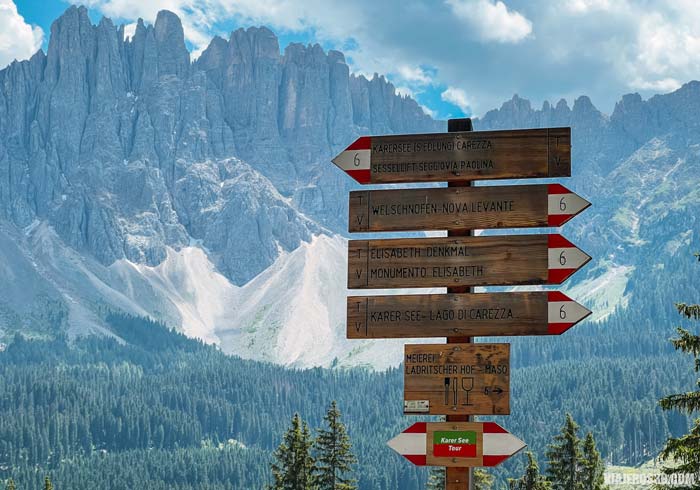 Senderismo en Dolomitas