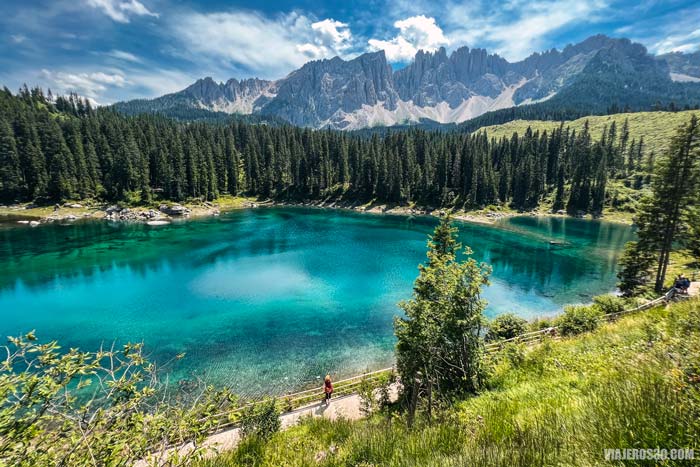 Cómo visitar el lago di Carezza