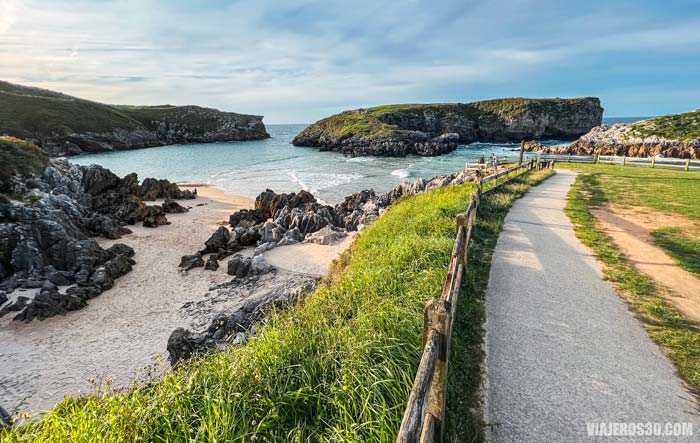 Playa Cue en Asturias