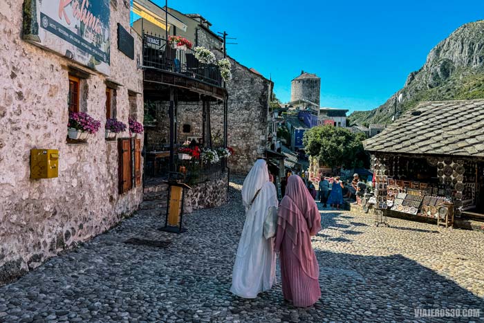 Centro histórico de Mostar.
