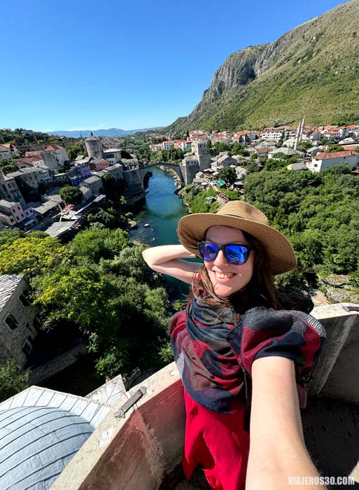 Qué ver en Mostar, Minarete de la Mezquita Koski Mehmed Pasha.