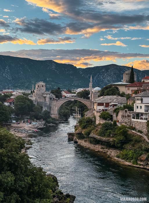Vistas desde el puente Lučki Most.
