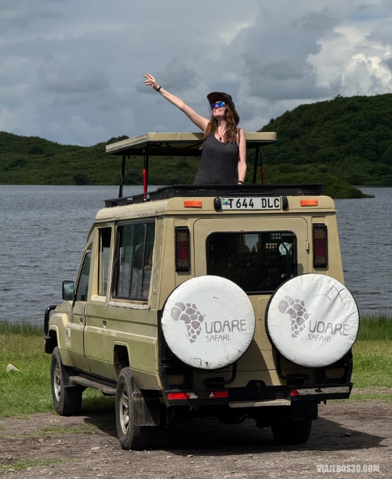Disfrutando del safari por Tanzania con Udare.