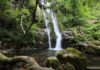 la ruta de las cascadas de Oneta en Asturias