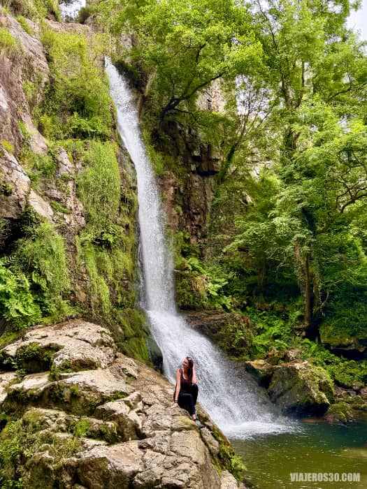 Cascadas de Oneta en Asturias