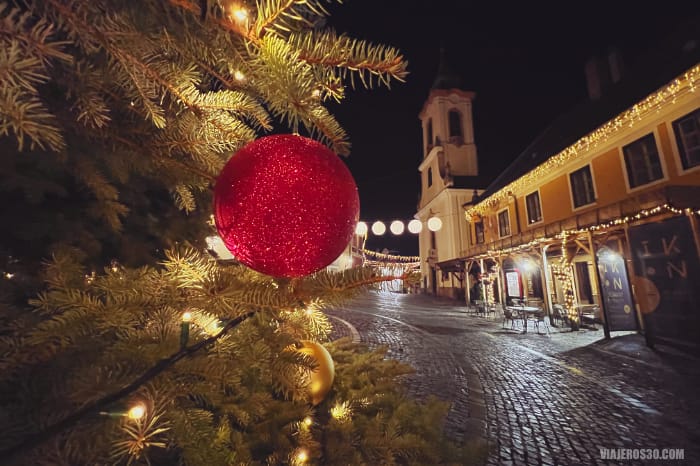 Szentendre en Navidad.