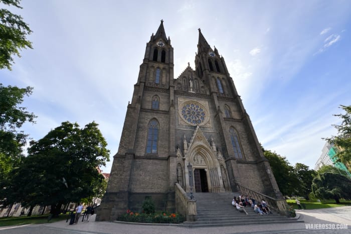 Iglesia de Santa Ludmila en Praga