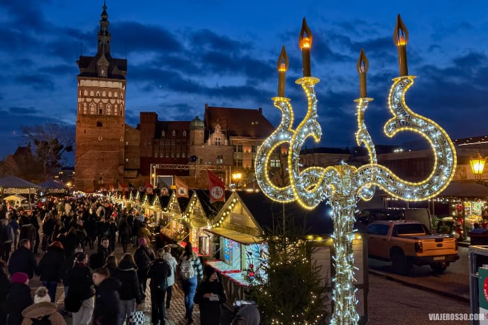 Gdansk en Navidad, mercadillo navideño