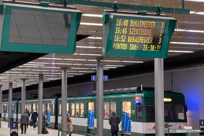 Cómo ir de Budapest a Szentendre