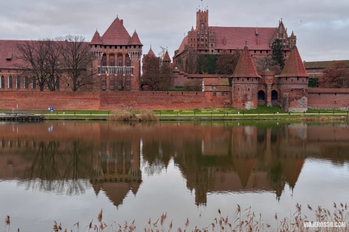 Castillo de Malbork en Polonia